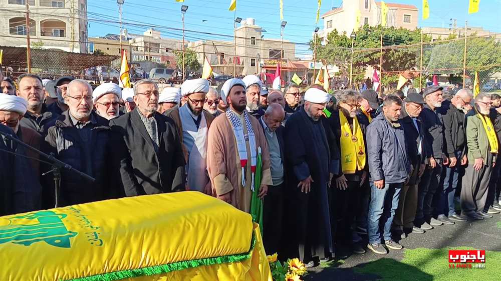 طيردبا : تشييع القائد الجهادي الكبير الحاج علي بحسون 